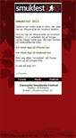 Mobile Screenshot of m.smukfest.dk